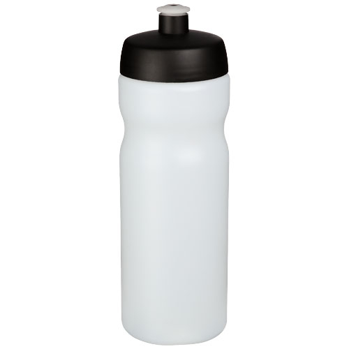 Bouteille de sport à personnaliser 650ml Baseline® Translucide et Noir